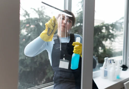 Nettoyage de vitres intérieures et extérieures à Malauzat